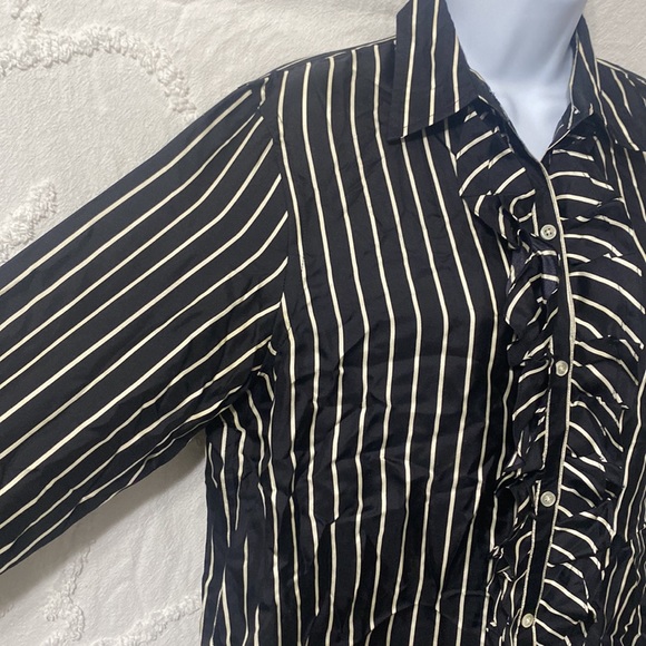 Ralph Lauren 100% Silk long Sleeve Blouse - Picture 2 of 5